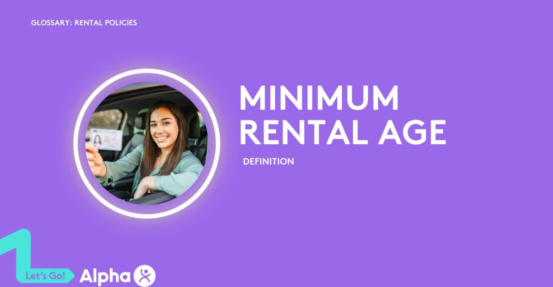 Minimum Rental Age - Definition - glossary page - image