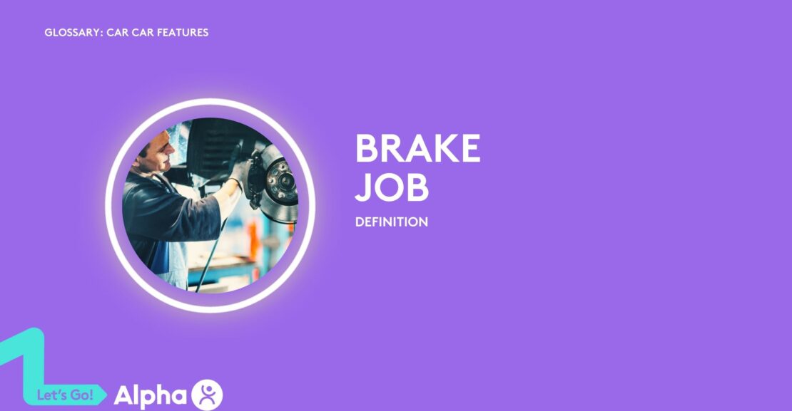 Car Brake Job - glossary page - image