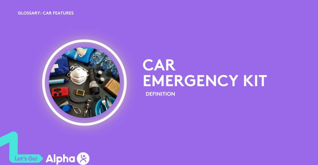 Car Emergency Kit - glossary page - image