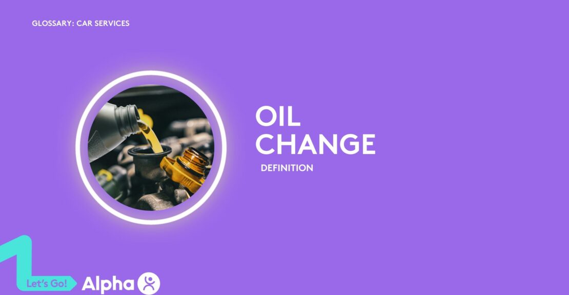 Car Oil Change - glossary page - image