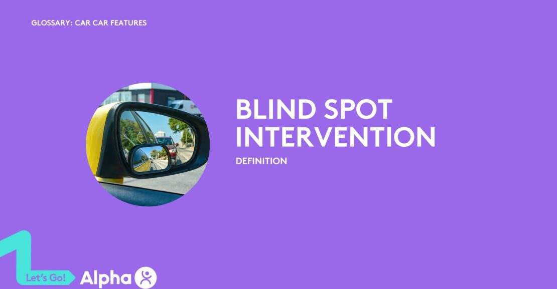 Blind Spot Intervention - glossary page - image