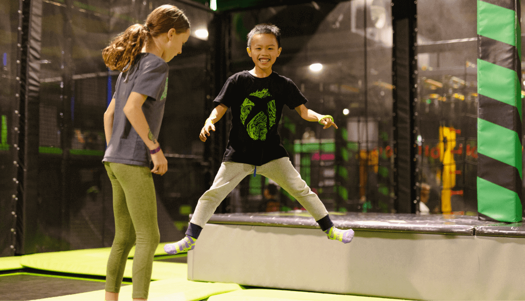 Flip Out Trampoline