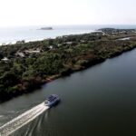 Tweed Eco Cruises aerial shot