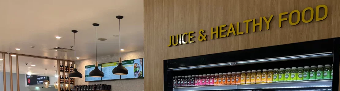 Fresh Juice & Healthy Foods at Gold Coast Airport